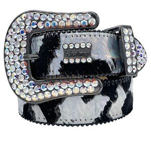 B.B. SIMON BELT Size 36 Color: Acid Wash AB Classic